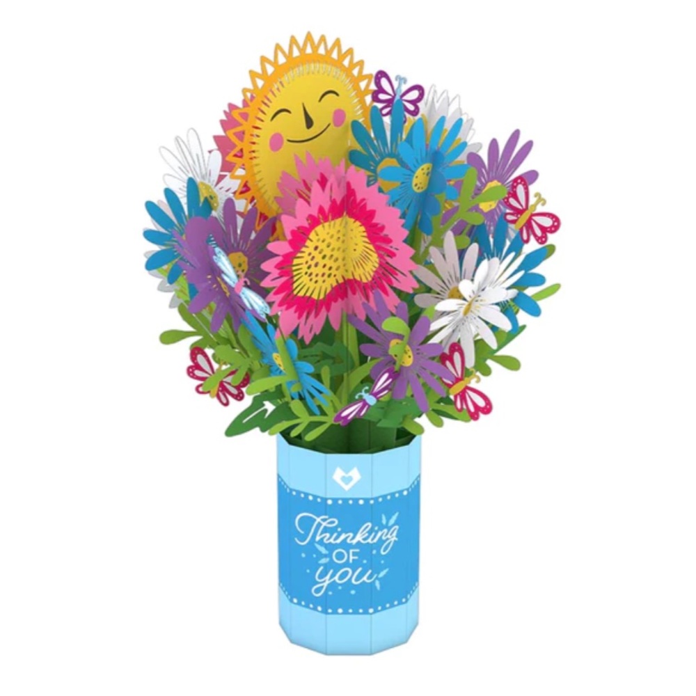 Lovepop Thinking of You Bouquet Pop Up Paper Flowers
